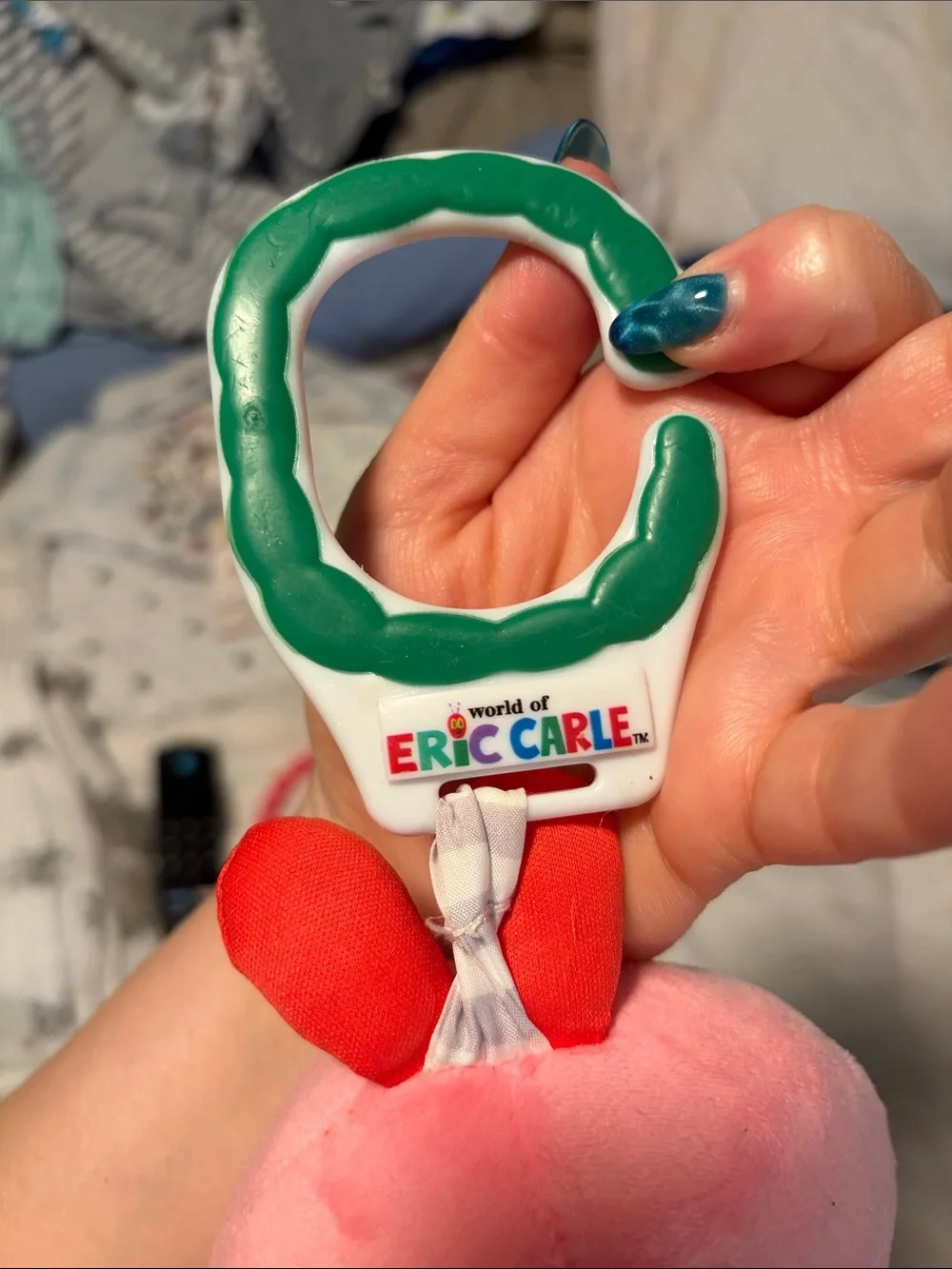 3 Baby Girl Sensory Toys Rattles Teethers
